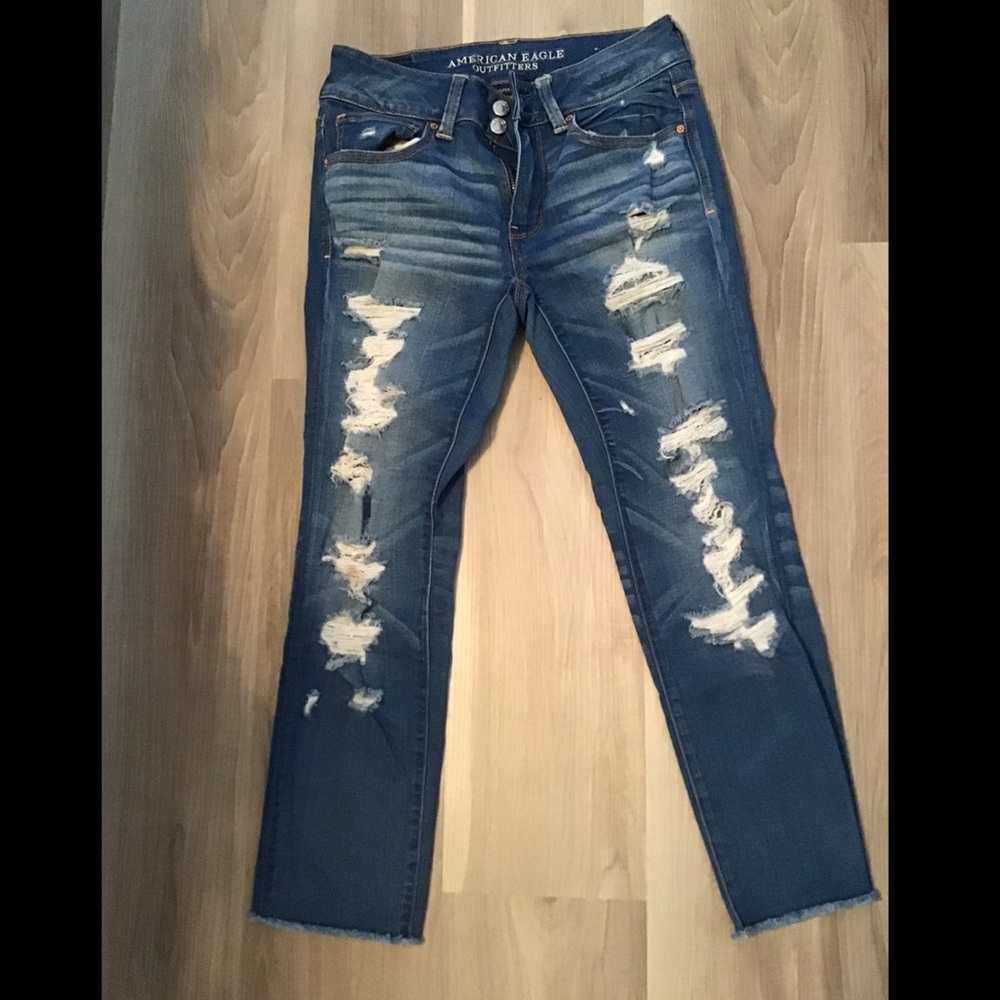 American Eagle Crop Jeggings